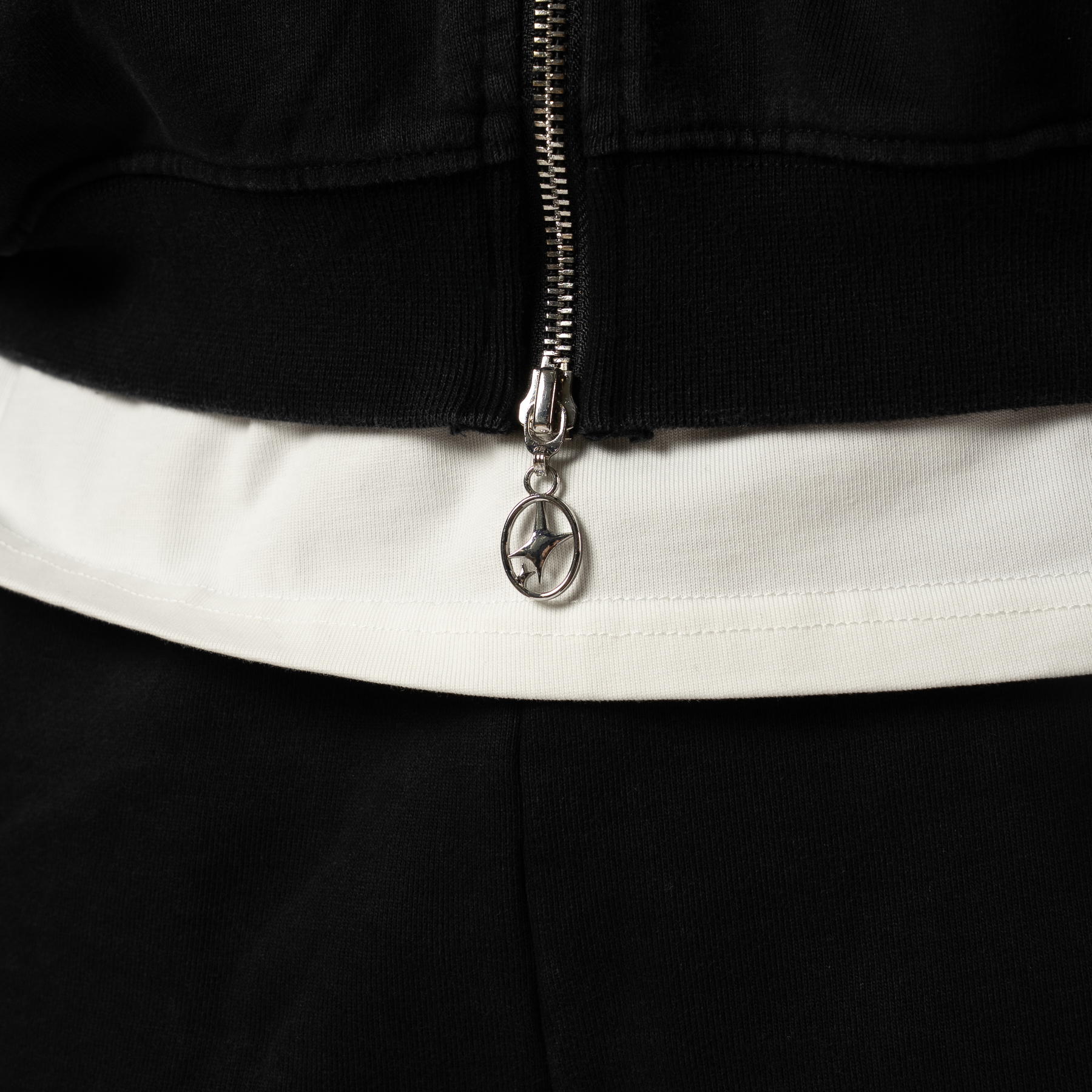 Zip Hoodie Double Stars