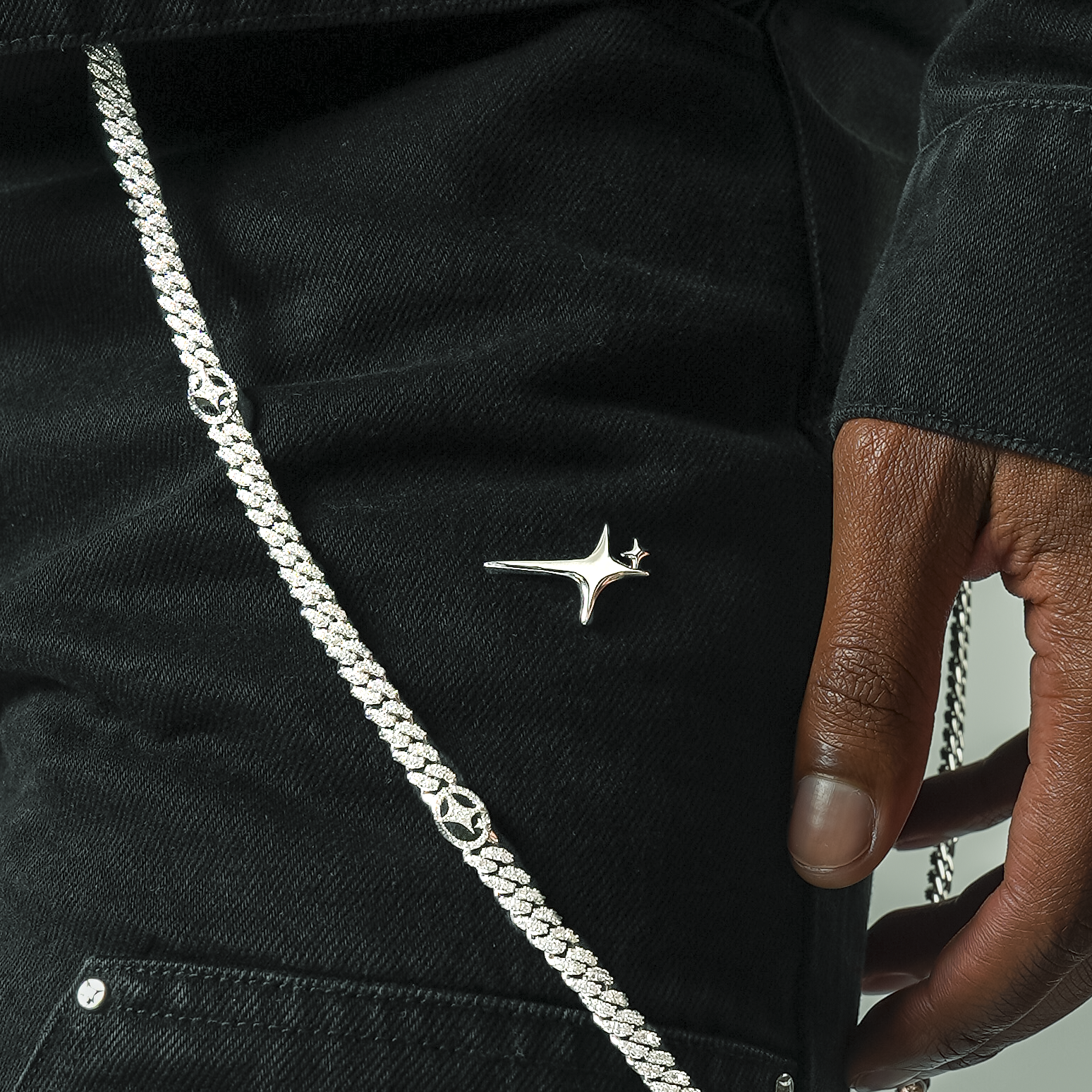Carpenter Denim Monogram - Noir