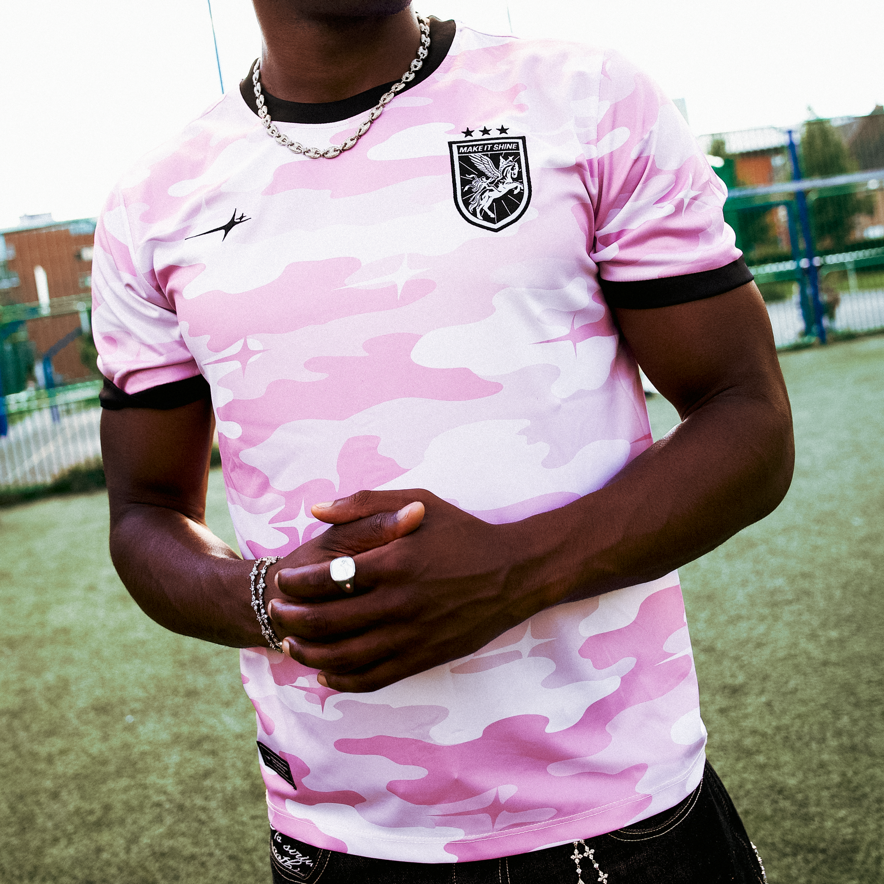 Football Jersey - Rose