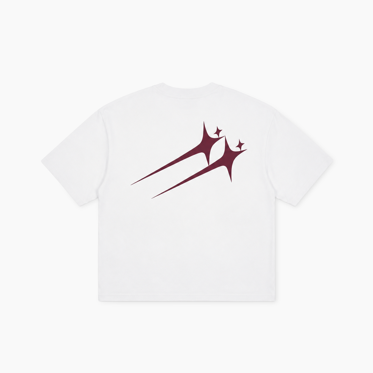 T-shirt Twin Stars - Blanc