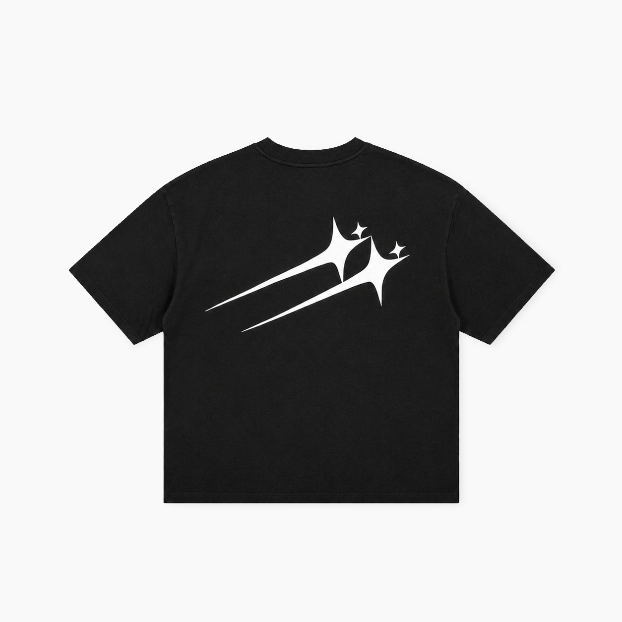 T-shirt Twin Stars - Noir