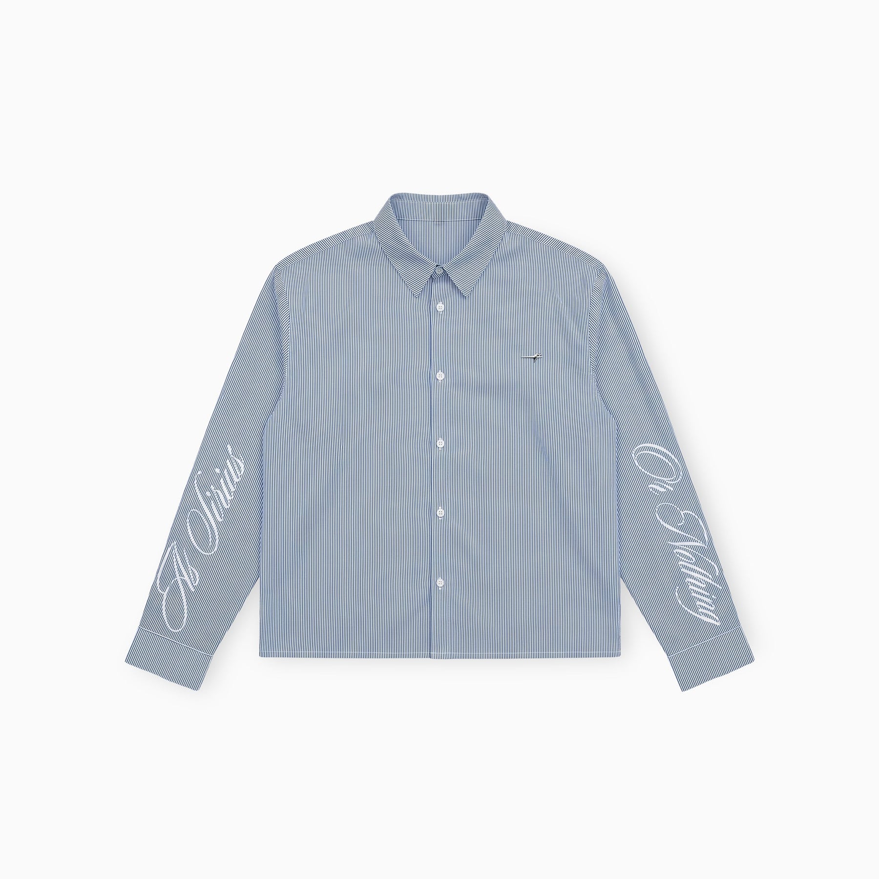 Striped long sleeve Shirt - Bleu & Blanc
