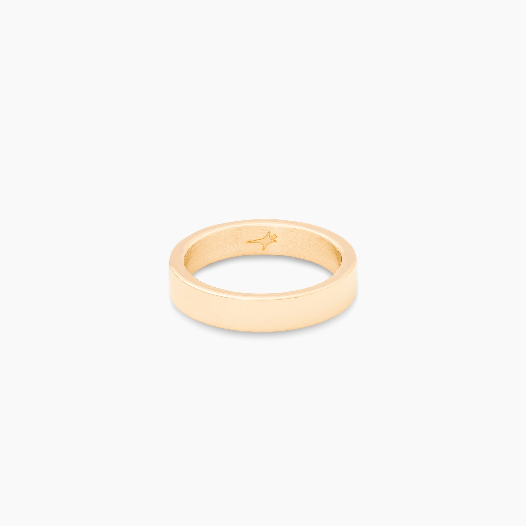 Slim classic band dorée