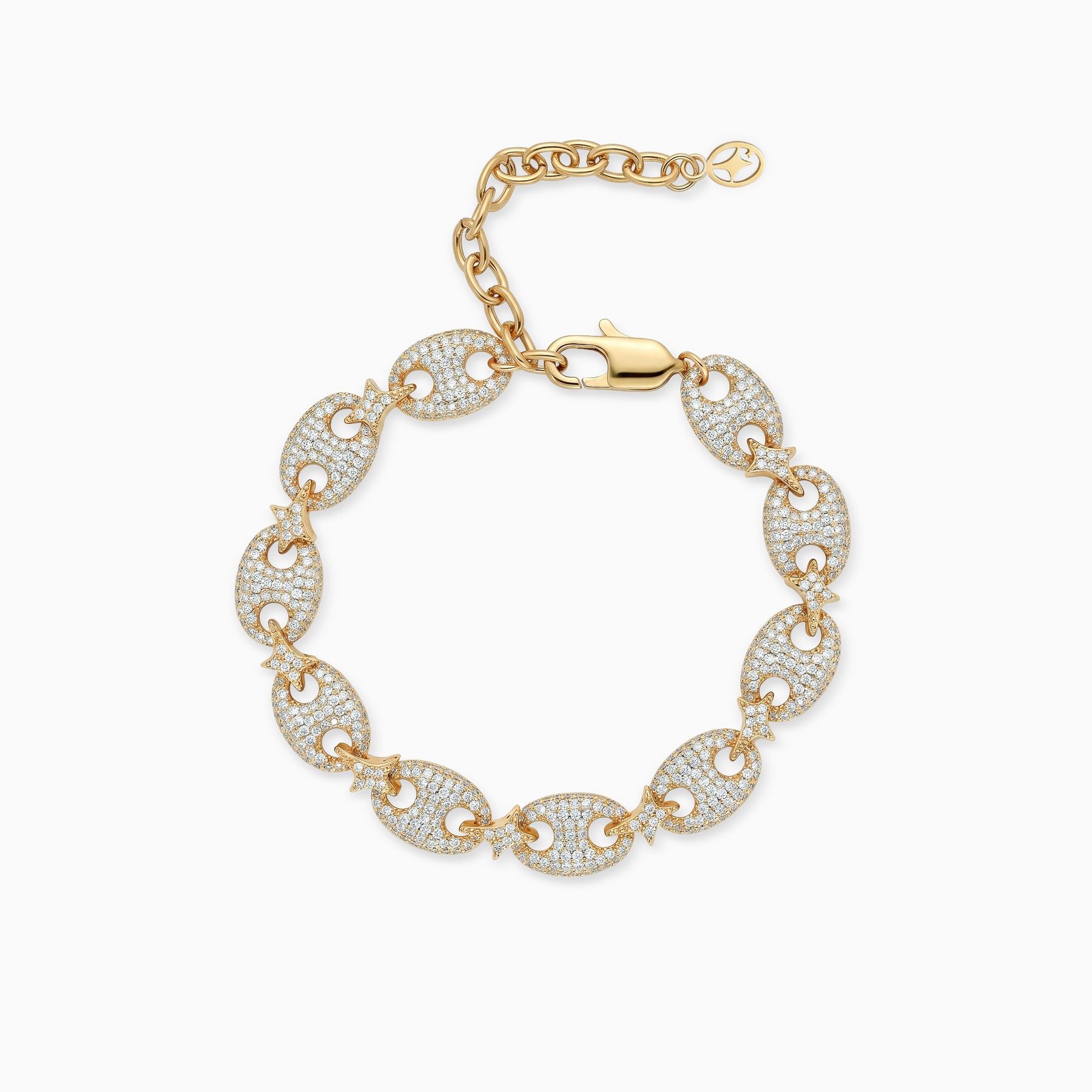 Bracelet Iced Coffee Beans - Doré