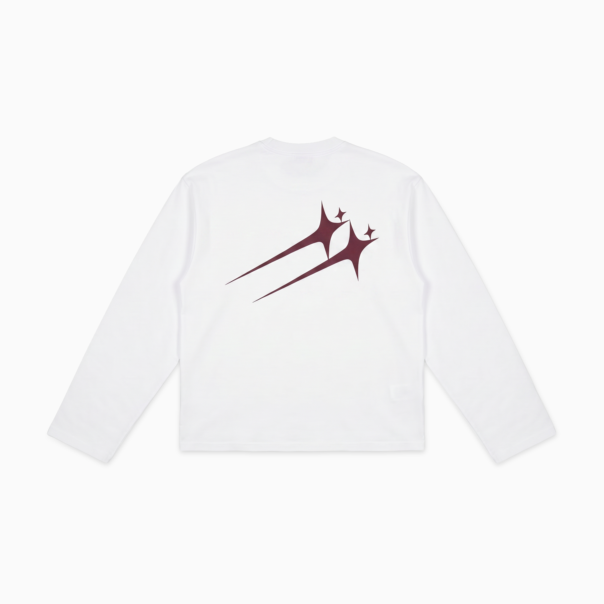 Long sleeve Twin Stars - Blanc