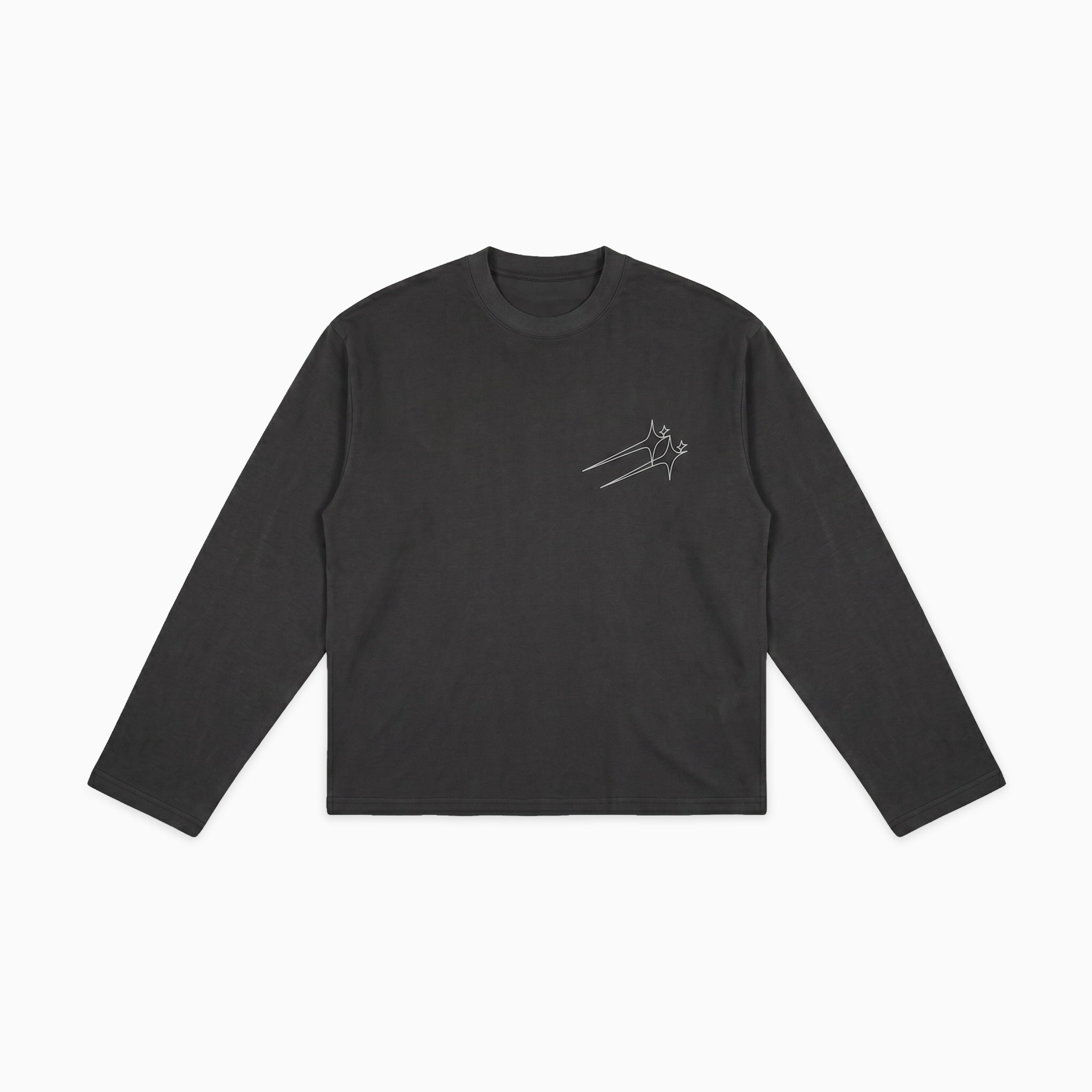 Long sleeve Twin Stars - Noir