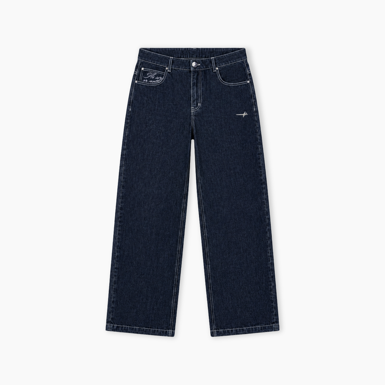 Jean Twin Stars - Bleu foncé