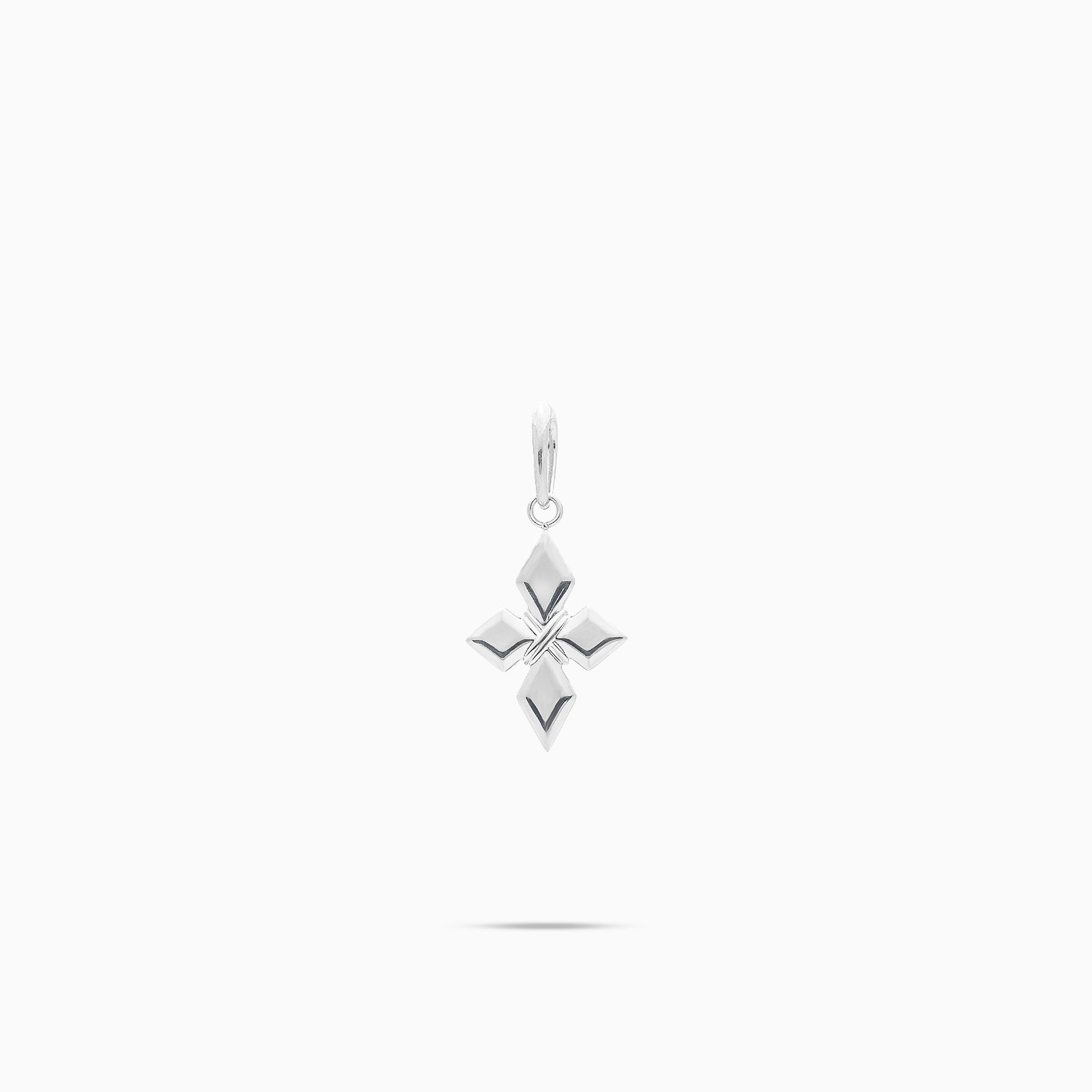 Pendentif Crossed Star-S - Argenté