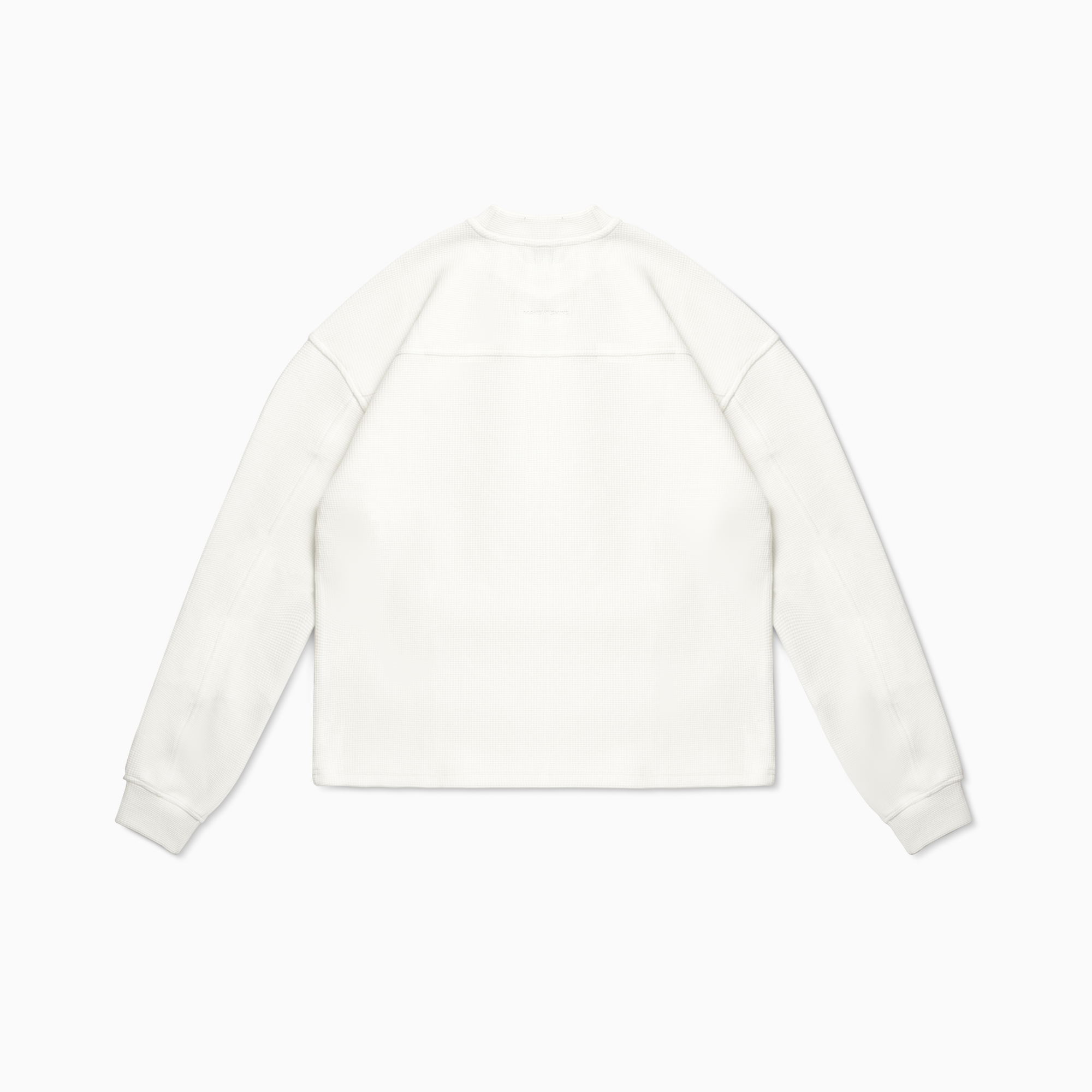 Pull waffle Make it Shine Blanc