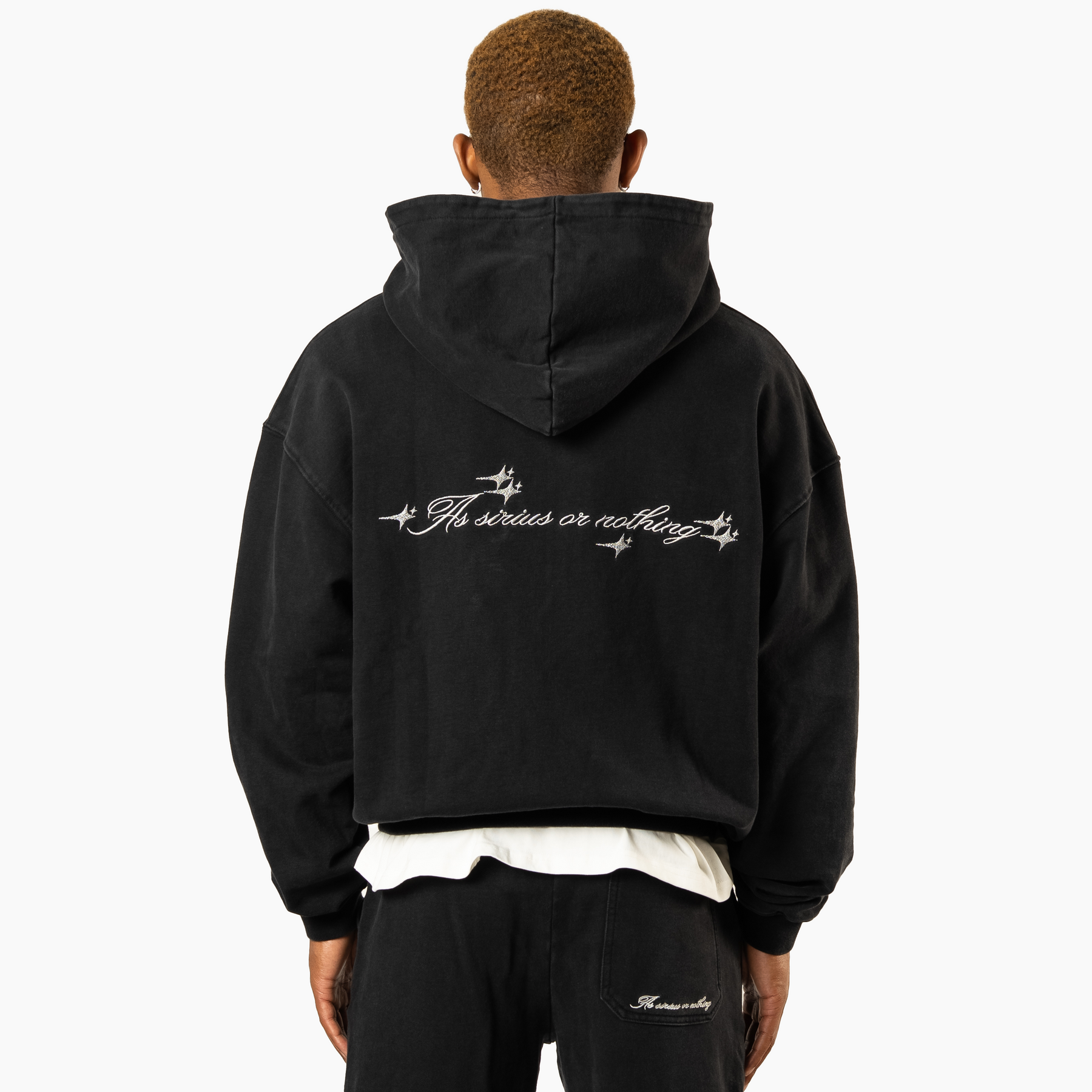 Zip Hoodie Double Stars