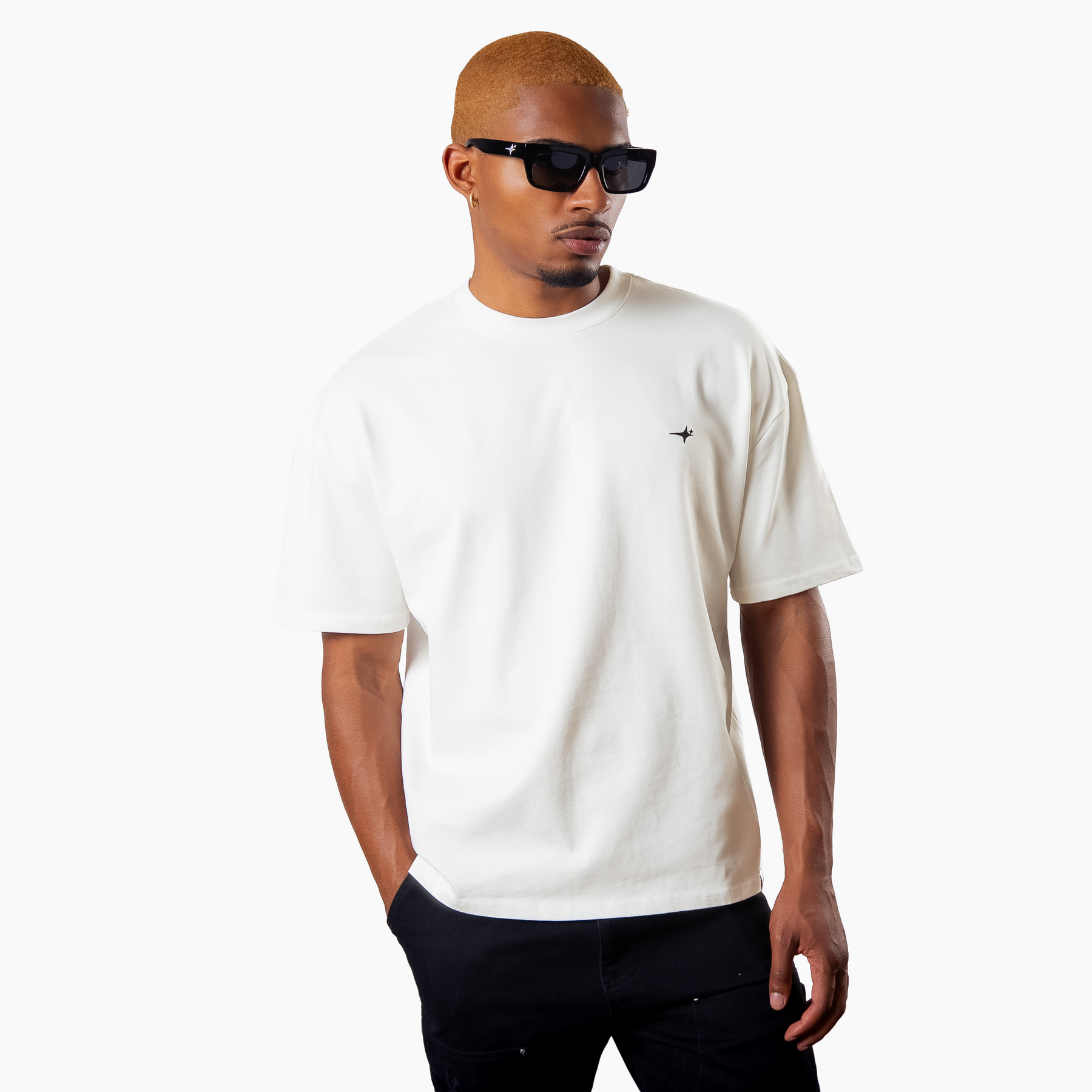 T-shirt Signature Blanc