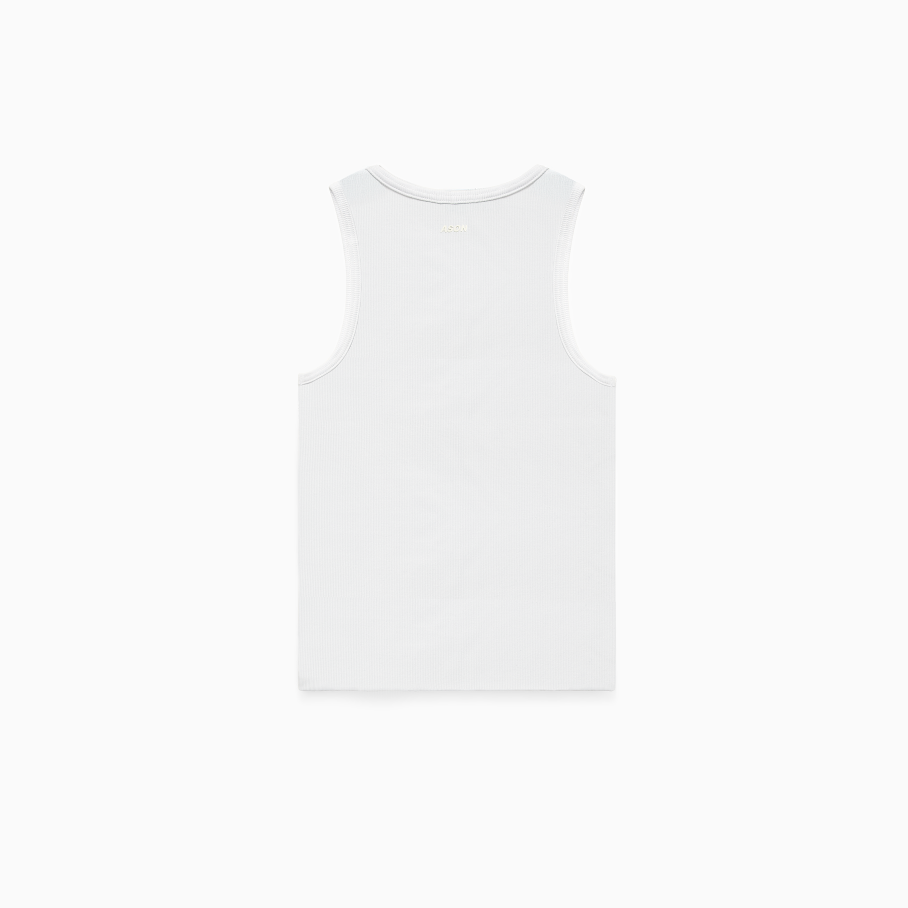 Rib Tank Signature - Blanc