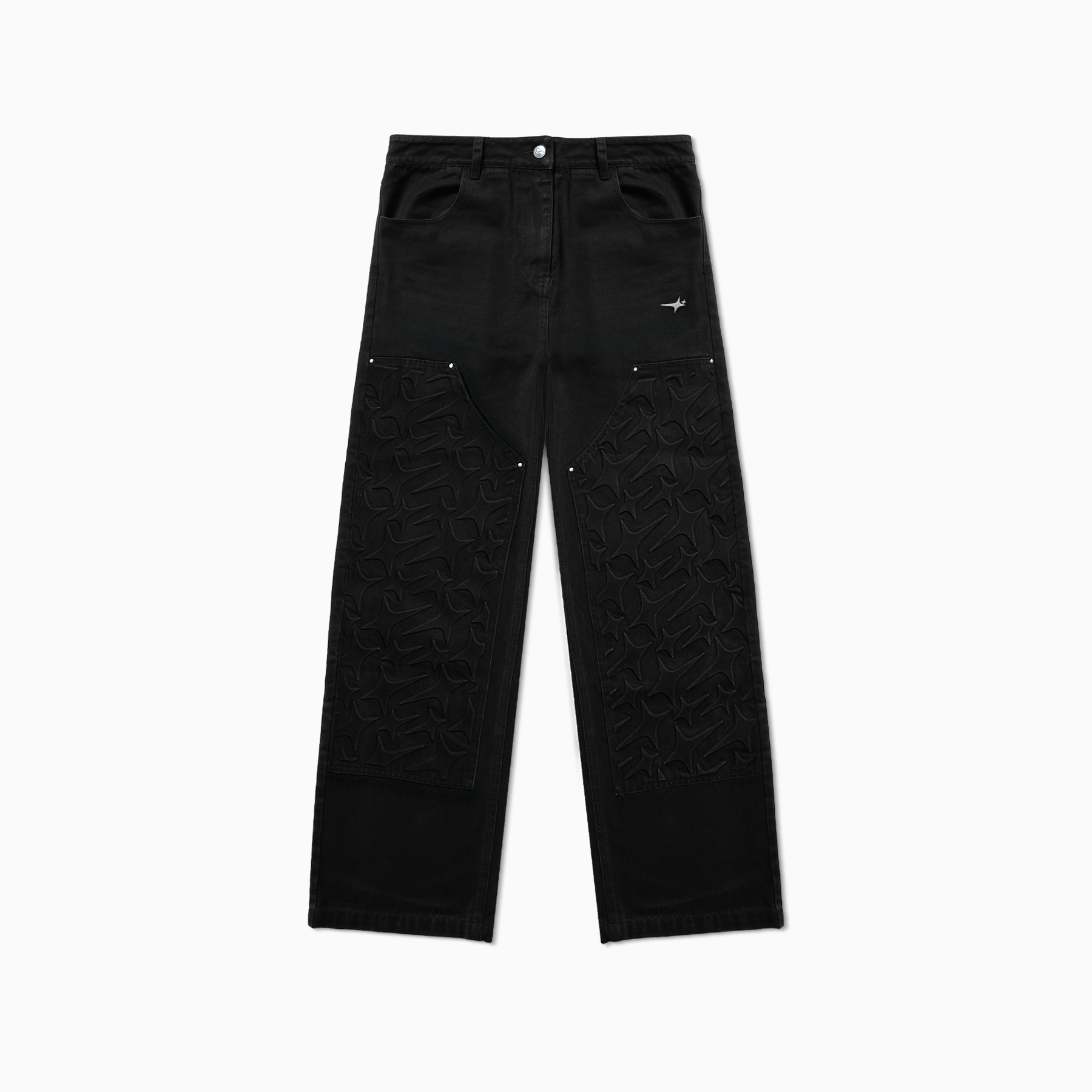 Carpenter Denim Monogram - Noir Moissanite