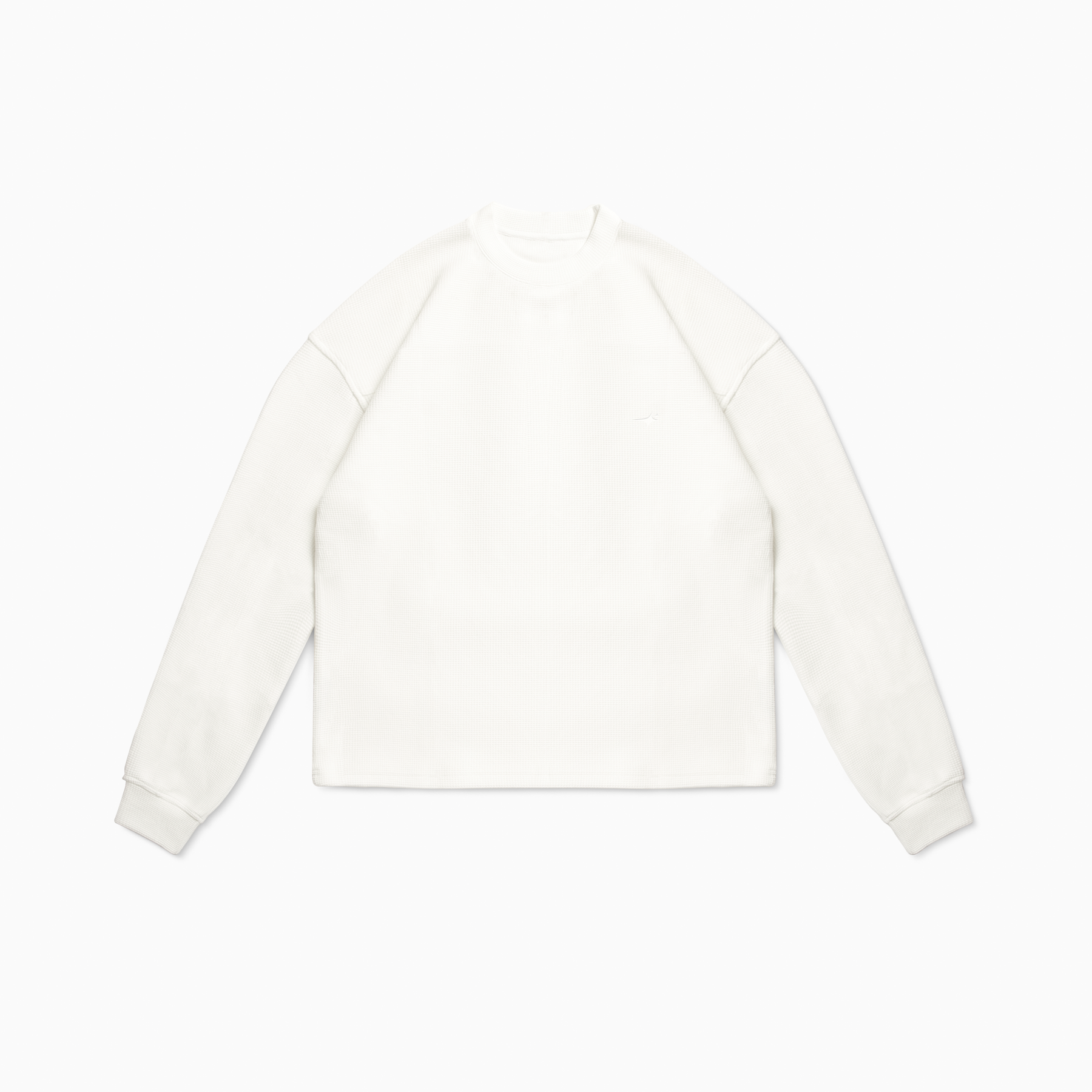 Pull waffle Make it Shine Blanc