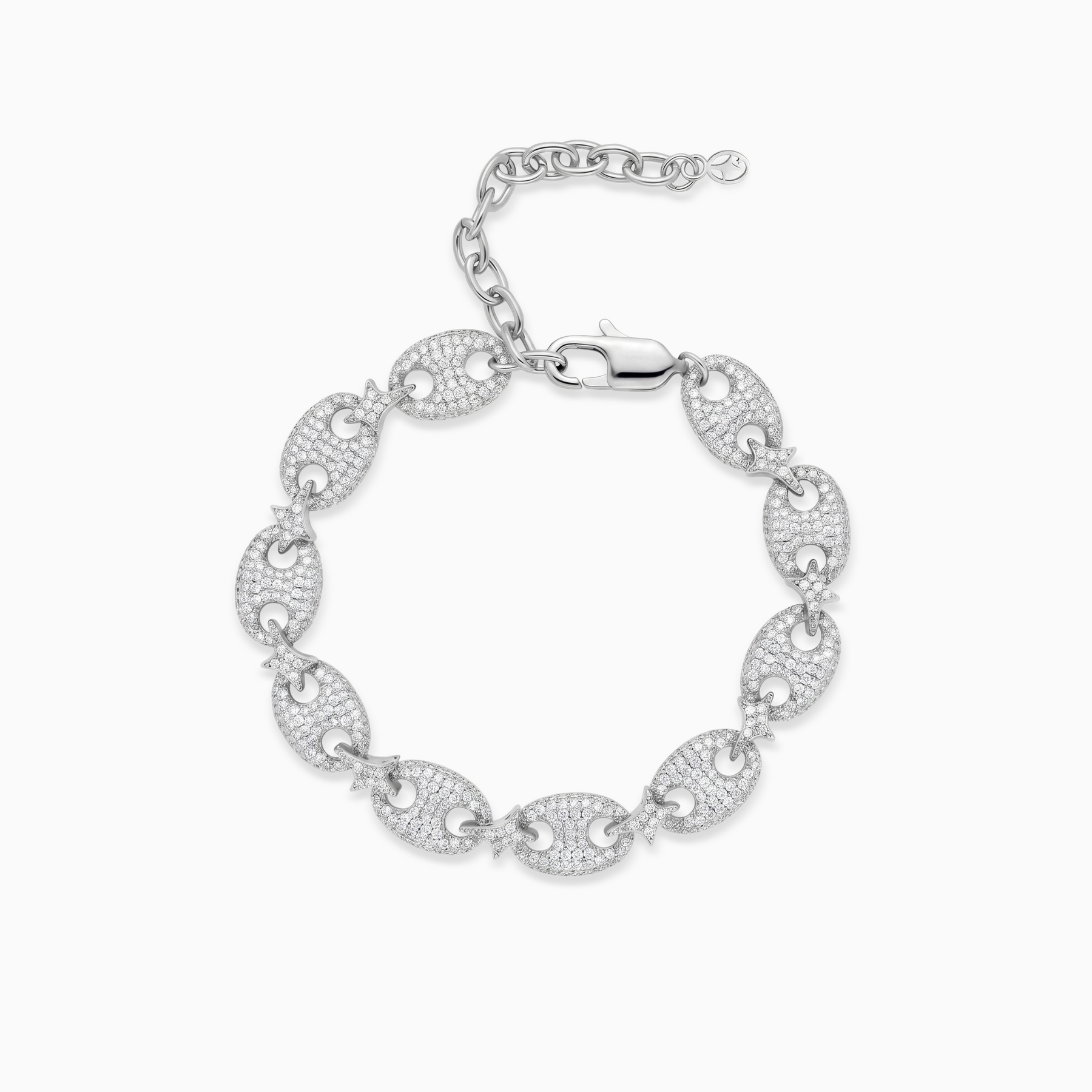 Bracelet Iced Coffee Beans - Argenté