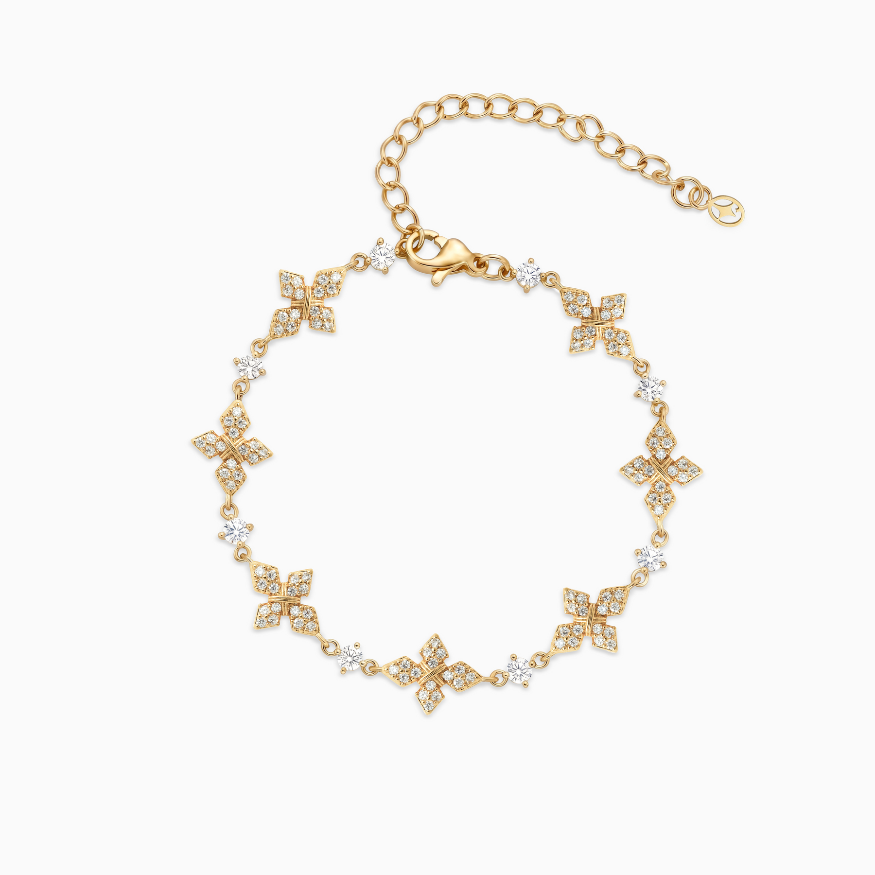 Bracelet Iced Celestial - Doré