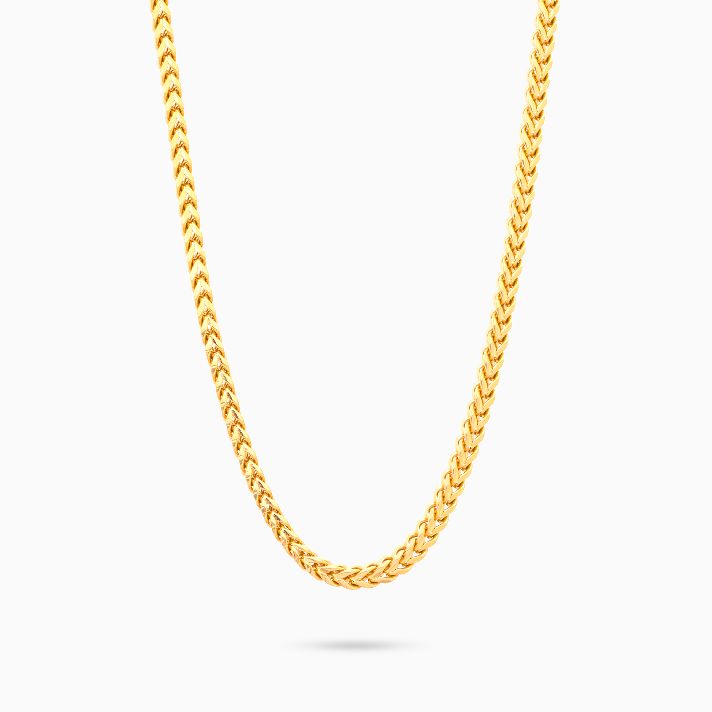 Chaîne Franco 3 mm dorée
