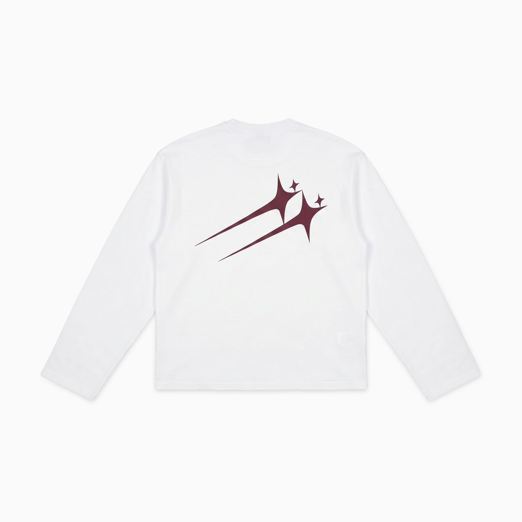 Long sleeve Twin Stars - Blanc