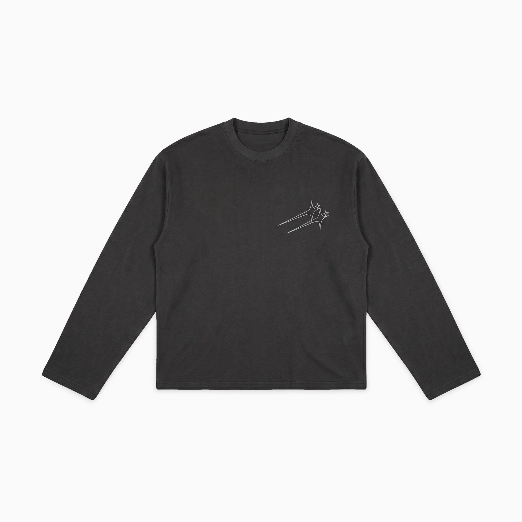 Long sleeve Twin Stars - Noir