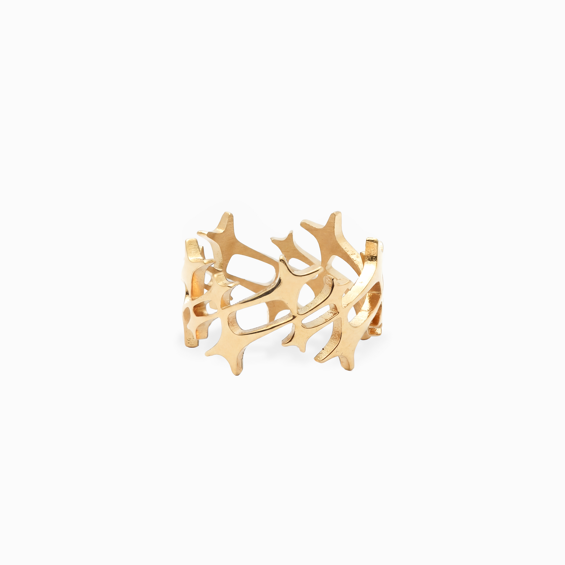 Monogram Ring Doré