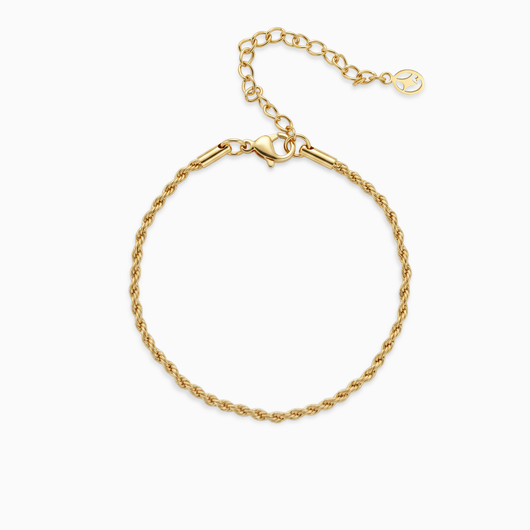 Bracelet Rope 2 mm doré