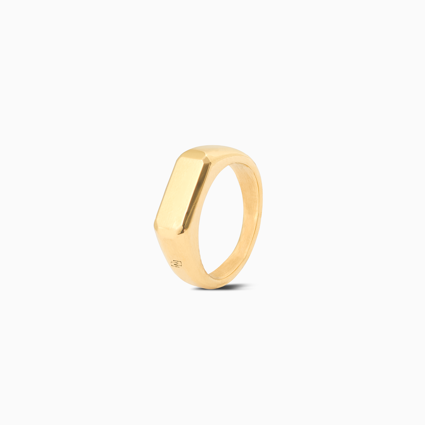 Signet ring dorée