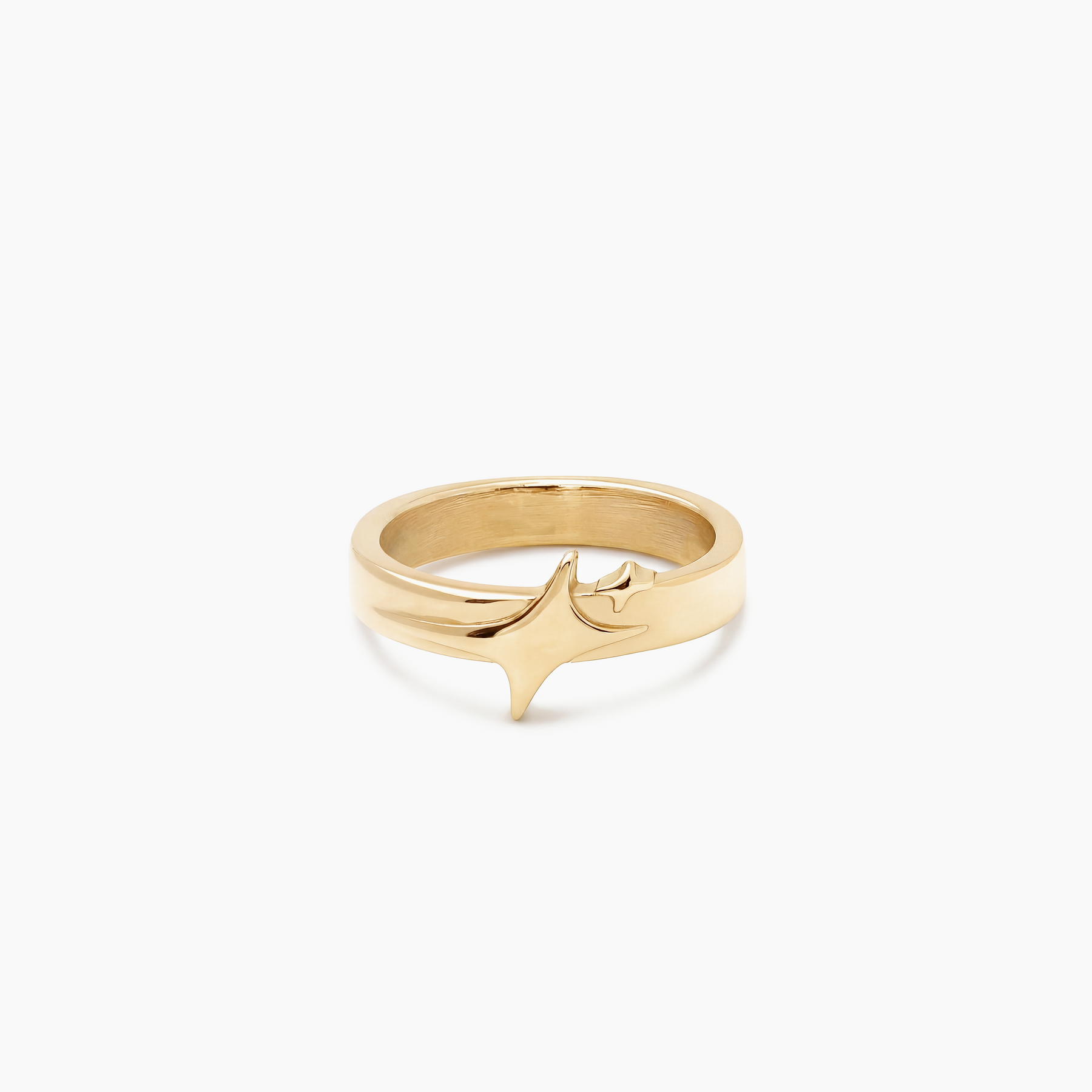 Signature ring dorée