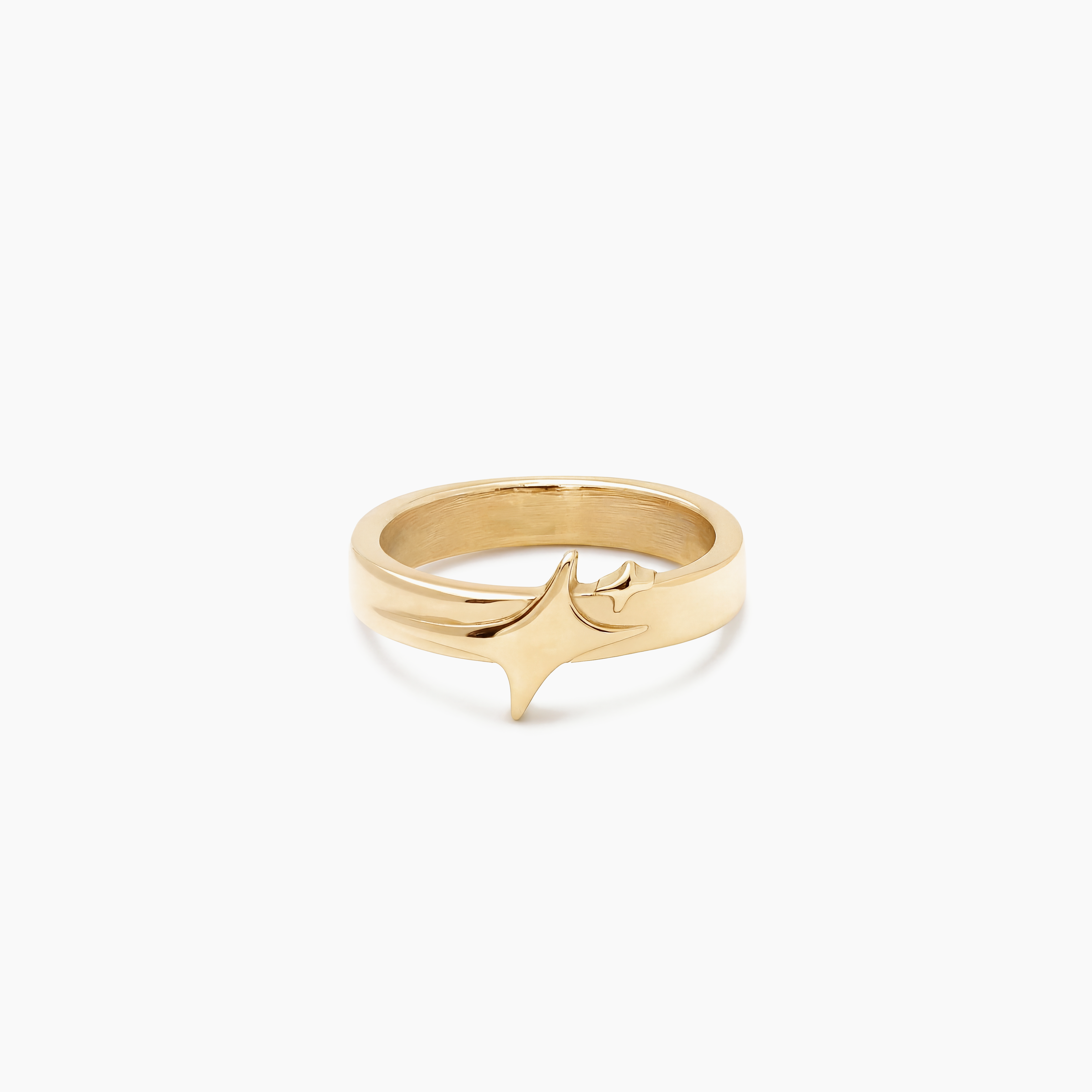 Signature ring dorée
