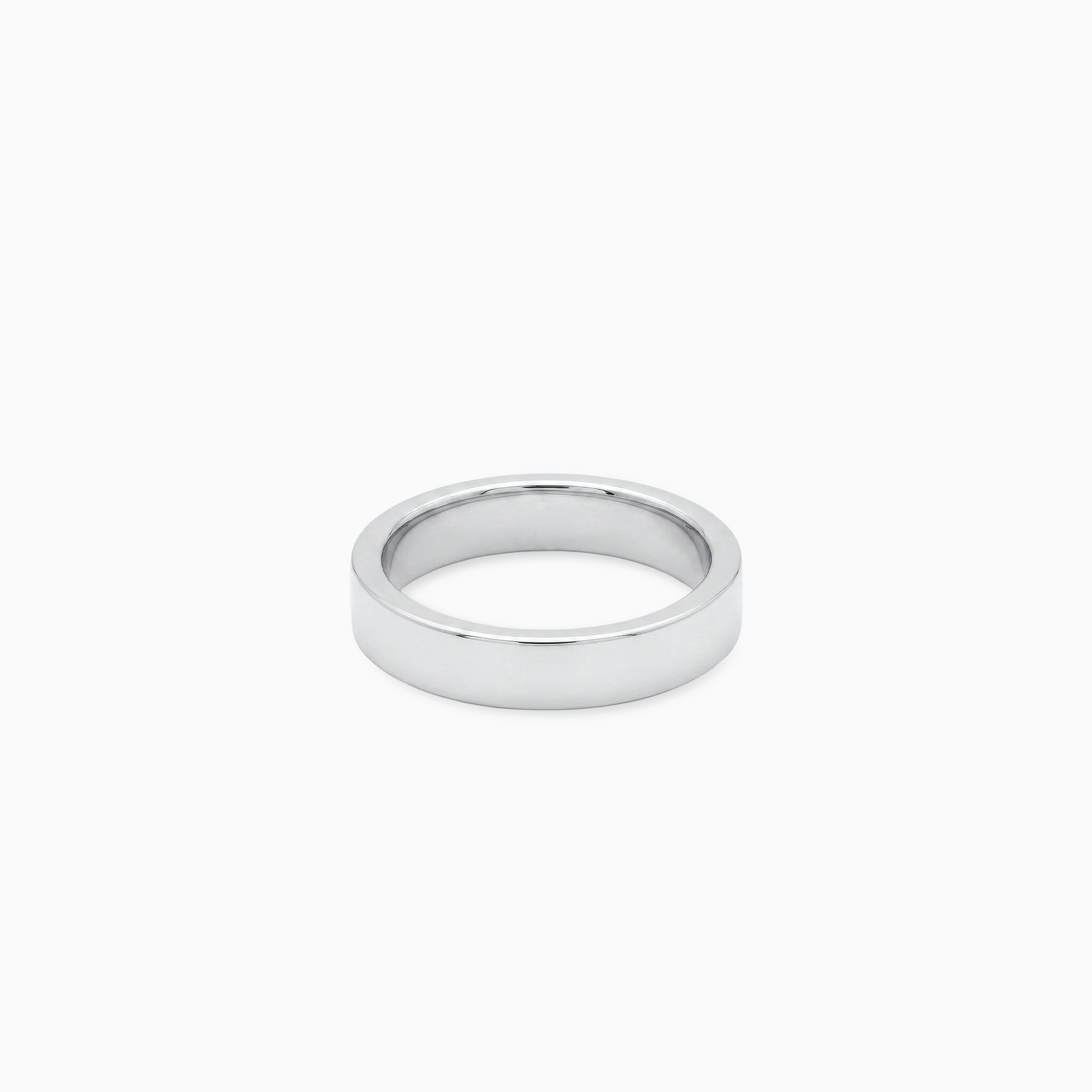 Slim classic band argentée