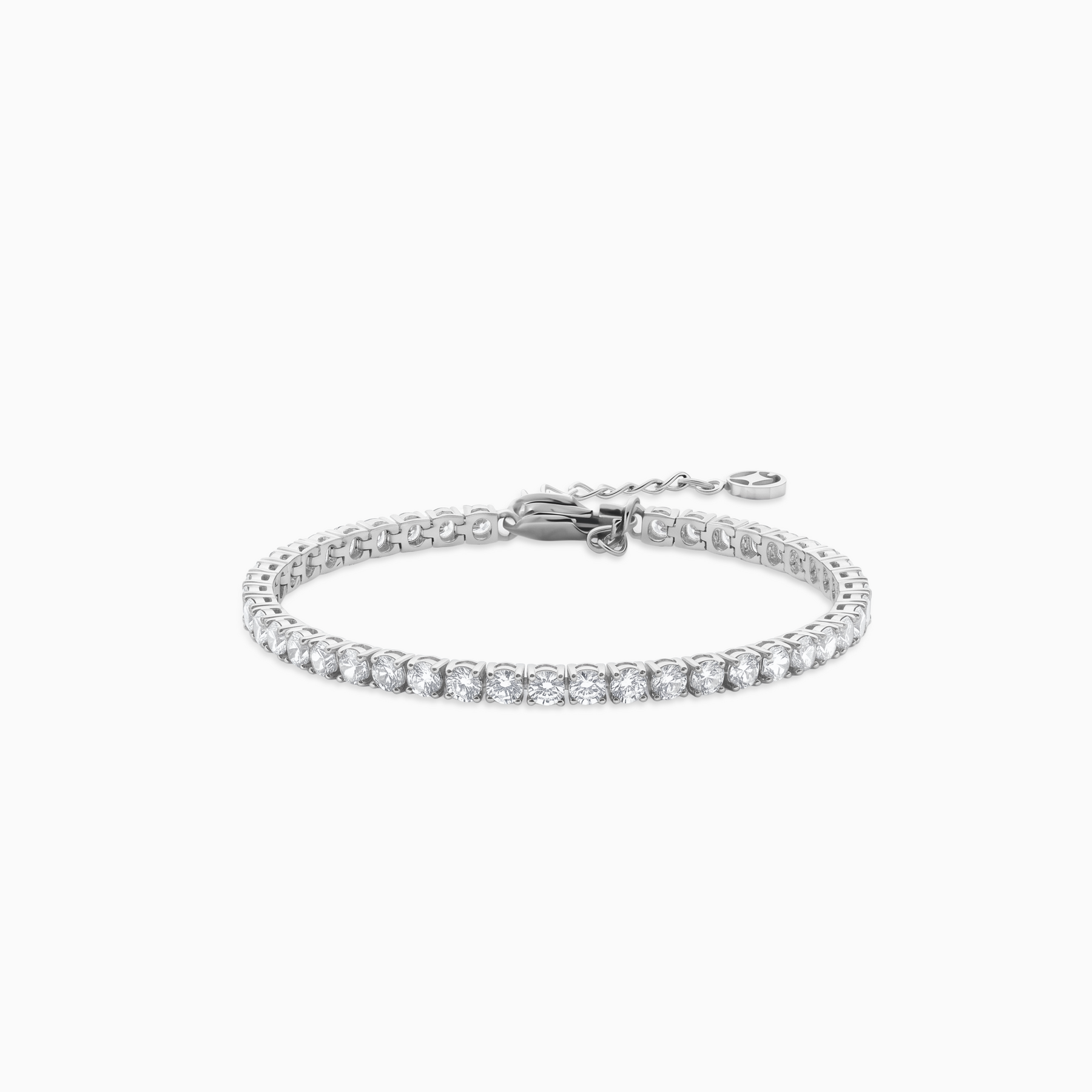 Bracelet Tennis 3 mm argenté