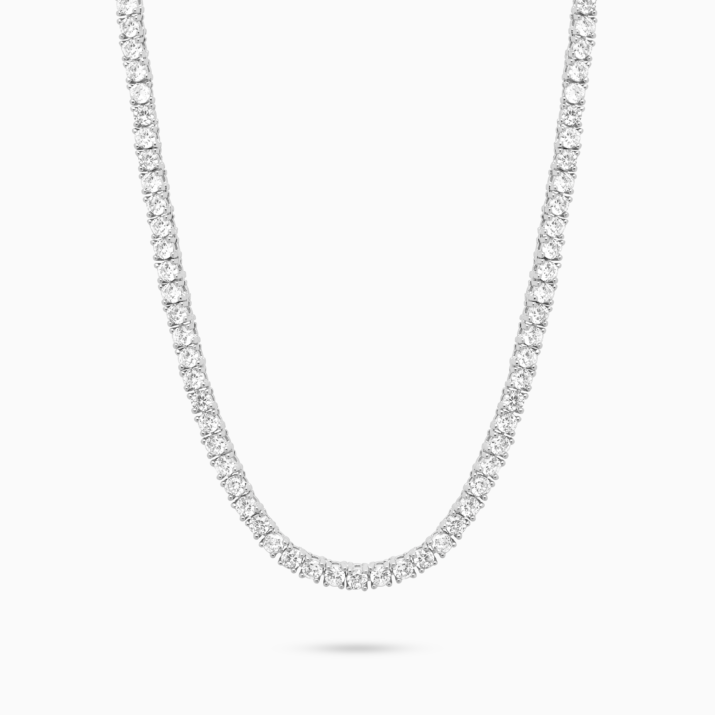 Chaîne Tennis 3 mm argentée