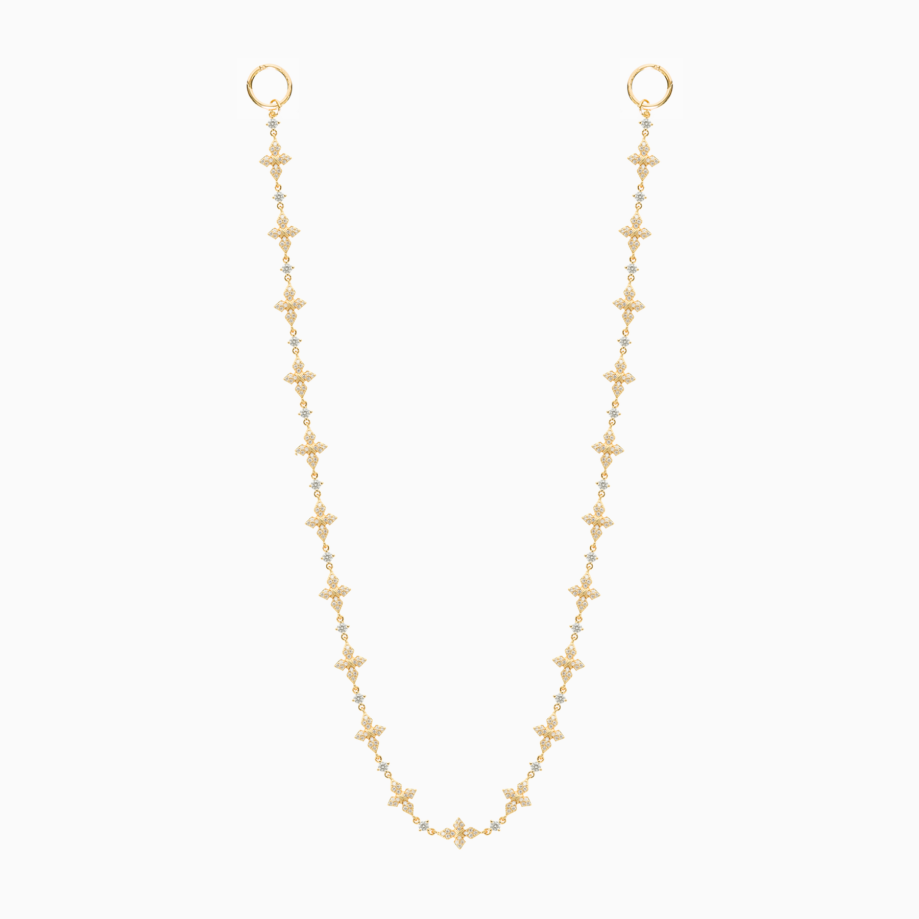 Wallet Chain Iced Celestial - Doré