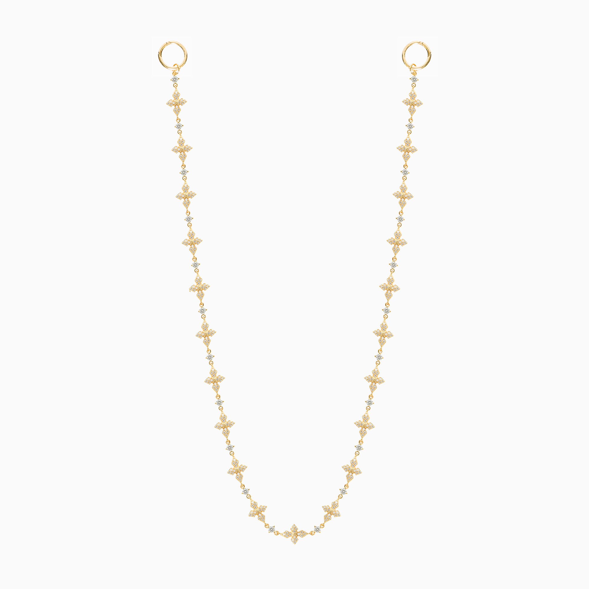 Wallet Chain Iced Celestial - Doré